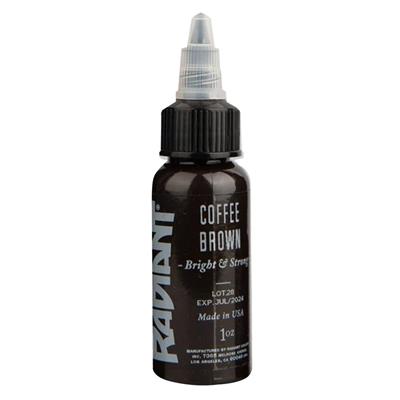 Coffee Brown - Radiant Tattoo Dövme Boyası  - 1oz/30ml