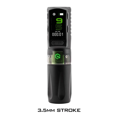 Critical Torque 3.5 mm Stroke Kablosuz Dövme Makinesi Full Set – Bluetooth & Seyahat Çantalı