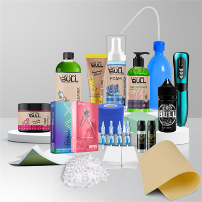 Bronc Seraphic 3.5 mm Stroke Kablosuz Pen Dövme & PMU Makinesi – Mavi | Set