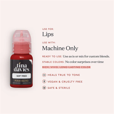 Perma Blend - Tina Davies Collection Soft Red 15 ml