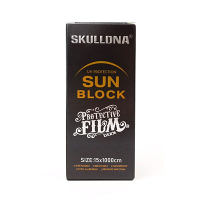 SKULLDNA Sun Block Koruyucu Streç Film Siyah 15x1000 cm