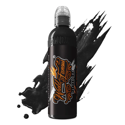 World Famous Ink Dark Greywash Siyah Dövme Boyası 2oz - 60ml