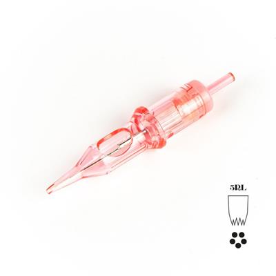 Kwadron PMU Optima 25/5 RLLT Round Liner Long Taper - Kartuş PMU İğnesi