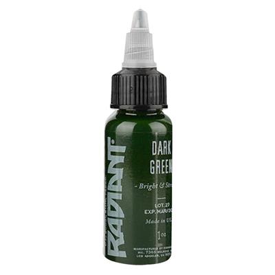 Dark Green - Radiant Tattoo Dövme Boyası  - 1oz/30ml