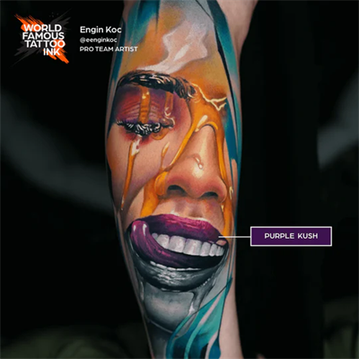 Purple Kush - World Famous Ink Dövme Boyası - 1/2oz/15ml