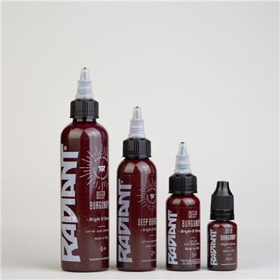 Deep Burgundy - Radiant Tattoo Dövme Boyası  - 1oz/30ml