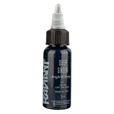 Deep Green - Radiant Tattoo Dövme Boyası  - 1oz/30ml