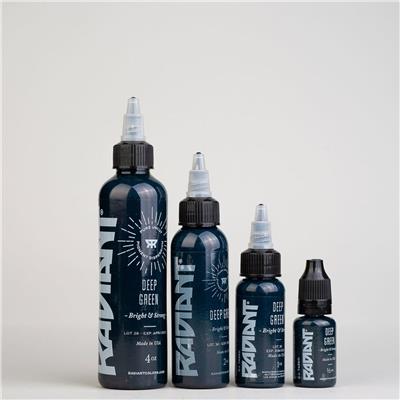 Deep Green - Radiant Tattoo Dövme Boyası  - 1oz/30ml