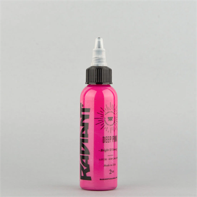 Radiant Colors Deep Pink Koyu Pembe Dövme Boyası 2oz - 60ml