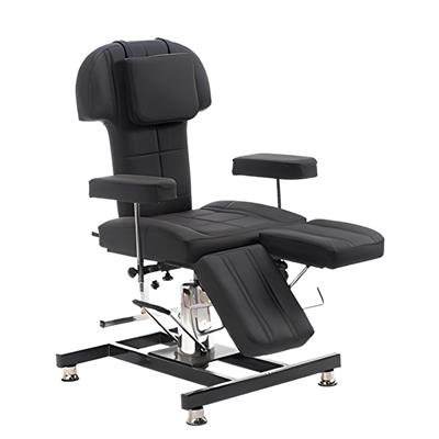 Dövme Koltuğu Çİft Ayaklı Hidrolikli Siyah