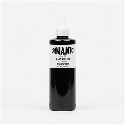 Dynamic Black Siyah Dövme Boyası 8oz - 240ml