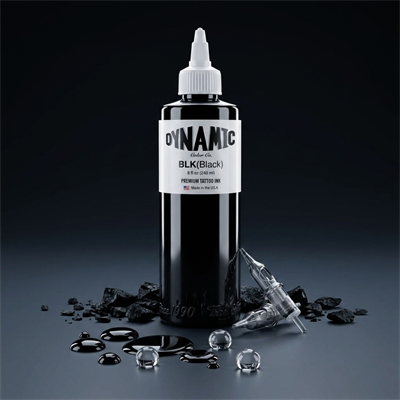 Dynamic Black Siyah Dövme Boyası 8oz - 240ml