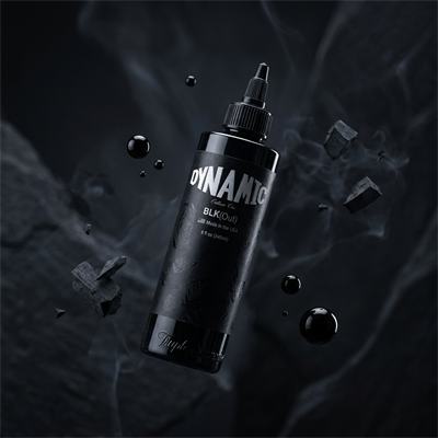 Dynamic Color Blackout Siyah Dövme Boyası 8oz - 240ml