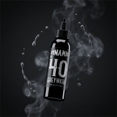 Dynamic Greywash #40 Açık-Orta Ton Gölgeleme Dövme Boyası 4oz - 120ml