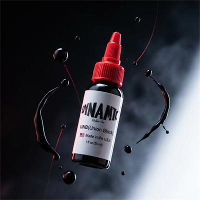 Dynamic Union Black Siyah Dövme Boyası 1oz - 30ml