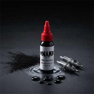 Dynamic Union Black Siyah Dövme Boyası 1oz - 30ml