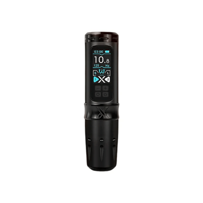 Ava UNI-X Wireless Pen 4.5mm Stroke Black Kablosuz Dövme Makinesi