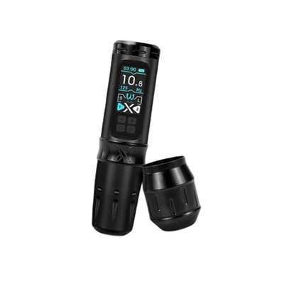 Ava UNI-X Wireless Pen 4.5mm Stroke Black Kablosuz Dövme Makinesi