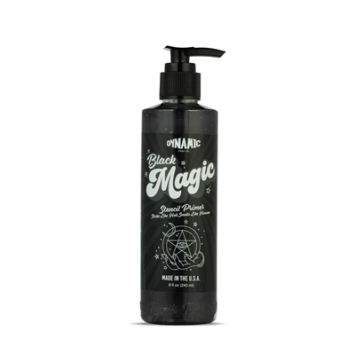Dynamic Black Magic Stencil Set Dövme Transfer Jeli ve Remover Seti 8oz - 240ml