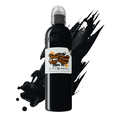 World Famous Tattoo Ink Master Mike Black Demon Set | Black & Grey Dövme Boyası Seti | 4×120ml (4oz)