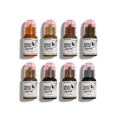 Perma Blend - Sun Kissed Palette Set - 8li Kalıcı Makyaj Boya Seti - 15 ml