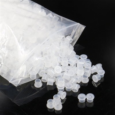 Dövme Ayaklı Boya Potası Ekstra Büyük Boy 20 mm 125 Adet