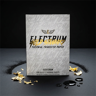Electrum Gold Standard Termal Dövme Transfer Kağıdı 100 Adet A4 Ebat