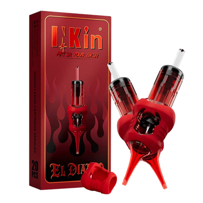 Ez INKin El Diablo 1013 M1C Kartuş Dövme İğnesi 20li Paket