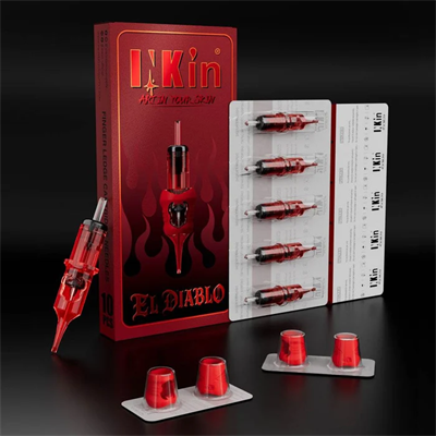 Ez INKin El Diablo 1015 M1C Kartuş Dövme İğnesi 20li Paket