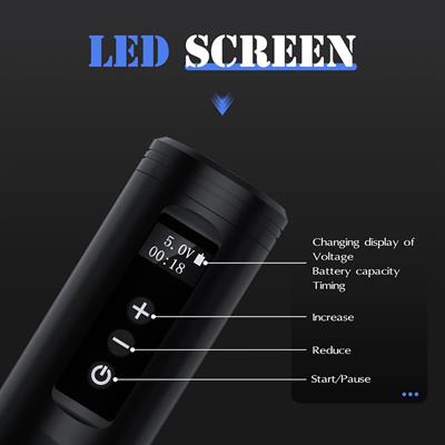 EZ P3 Pro Lumina Kablosuz Dövme Makinesi (Ayarlanabilir Stroke)