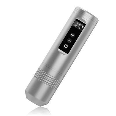 EZ Nowta I Silver 3.5mm Stroke Kablosuz Dövme Makinesi 2000mAh