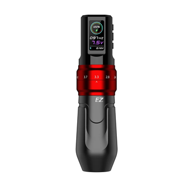 EZ P3 Pro Matte Red Wireless Battery Tattoo Pen Machine