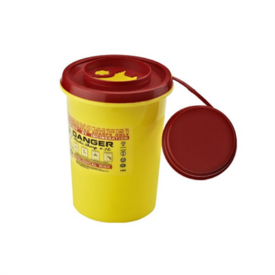 Tıbbi Atık Kutusu Sarı - 3 Litre