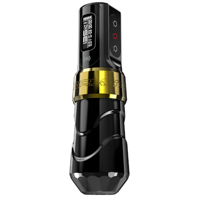 FK Irons Flux Max Gold Stealth 3.2mm Stroke Tek Bataryalı Kablosuz Dövme Makinesi