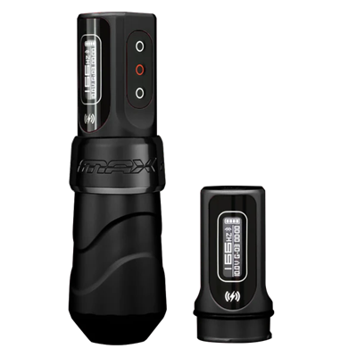 FK Irons Flux Max Black Ops 4.0 mm Stroke Çift Bataryalı Kablosuz Dövme Makinesi