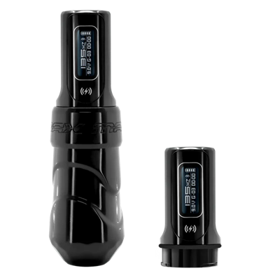 FK Irons Flux Max Stealth 4.5mm Stroke Çift Bataryalı Kablosuz Dövme Makinesi