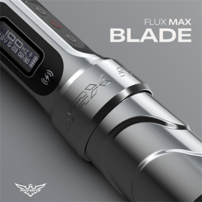 FK Irons Flux Max Blade Çift Bataryalı Kablosuz Dövme Makinesi 3.2mm Stroke