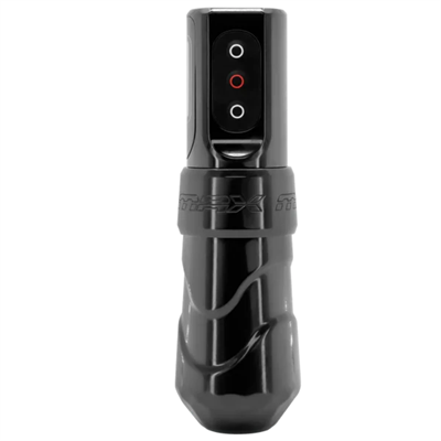 FK Irons Flux Max Stealth 4.5mm Stroke Çift Bataryalı Kablosuz Dövme Makinesi - Siyah