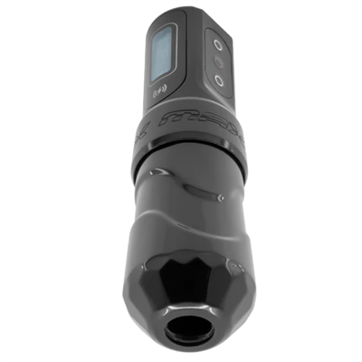 FK Irons Flux Max Stealth 4.0mm Stroke Tek Bataryalı Kablosuz Dövme Makinesi - Siyah