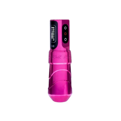 FK Irons Flux Max Bubblegum 4.5mm Stroke Çift Bataryalı Kablosuz Dövme Makinesi - Pembe