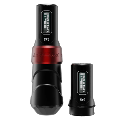 FK Irons Flux Max Yomico 4.0mm Stroke Çift Bataryalı Kablosuz Dövme Makinesi - Yomico Edition