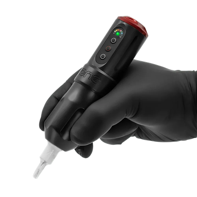 FK Irons ONE Charcoal Kablosuz Dövme Makinesi | 3.0mm Stroke | Drop-In Batarya