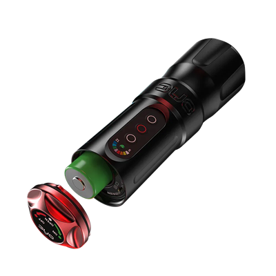 FK Irons ONE Charcoal Kablosuz Dövme Makinesi | 4.0mm Stroke | Drop-In Batarya