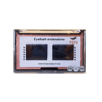 Flat 0.15 C 11mm İpek Kirpik