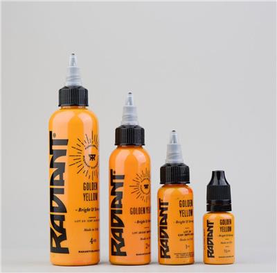 Golden Yellow - Radiant Tattoo Dövme Boyası  - 1oz/30ml