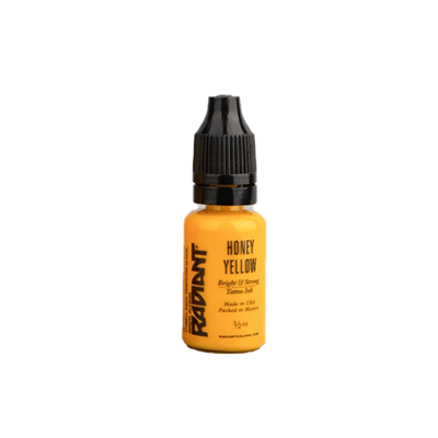 Honey Yellow - Radiant Tattoo Dövme Boyası  - 0,5oz/15ml