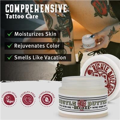 Hustle Butter Deluxe Tattoo Aftercare - 1oz/30ml Dövme Bakım Kremi