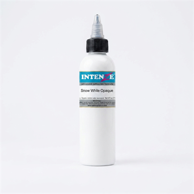 Intenze Snow White Opaque Beyaz Dövme Boyası 4oz - 120ml