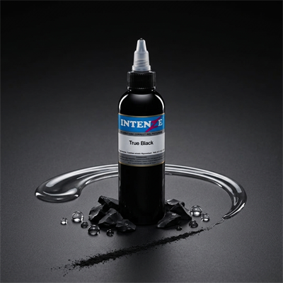 True Black - Intenze Dövme Boyası - 4oz/120ml