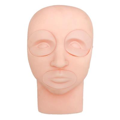 Kalıcı Makyaj 3D Pratik Çalışma Seti (Kafa Şeklinde)